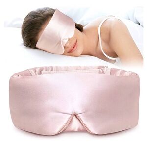 LitBear Silk Sleep Mask for Side Sleeper